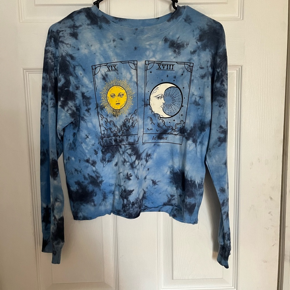 No Boundaries Tie-Dye Crop Top
